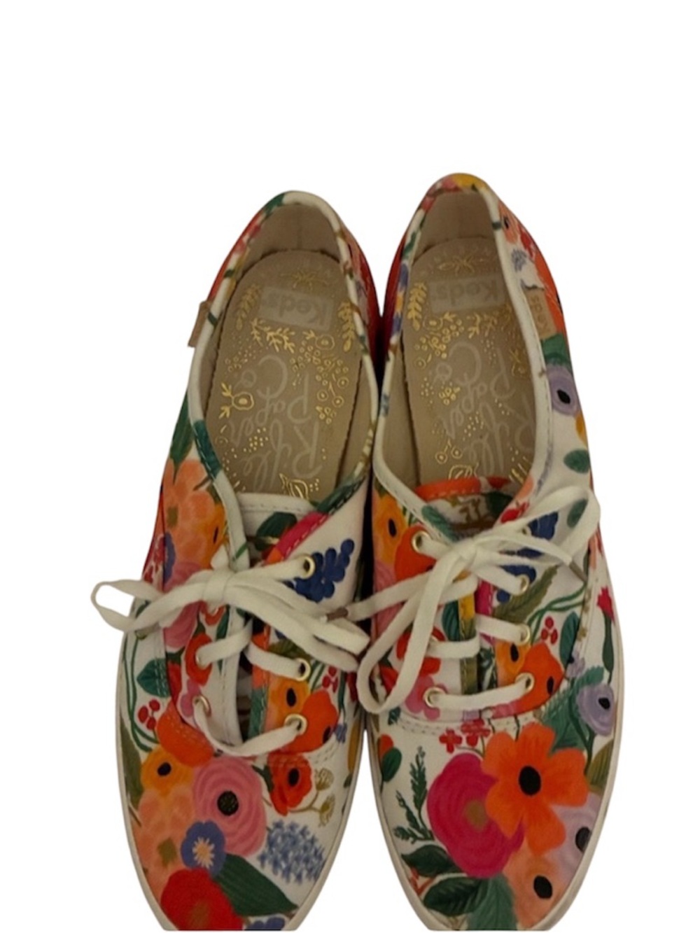 Keds Rifle Paper Co Champion Sneakers.  EUC SZ 7.5
